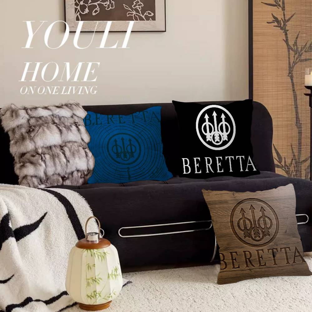 Home Textiles Logo - Gun Beretta Logo Kissenbezüge Cartoon Sofa