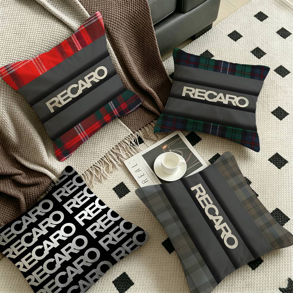 Home Textiles Logo - R-Recaro Logo, personalisierter Bildtext, dekorative Kissen