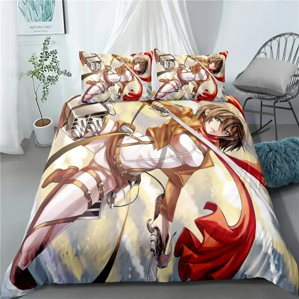 Modische Anime Attack on Titan – Home Textiles Bedding Bewertung und Preis
