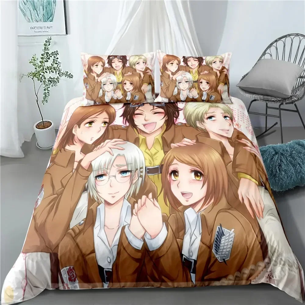 Modische Anime Attack on Titan – Home Textiles Bedding Bewertung und Preis