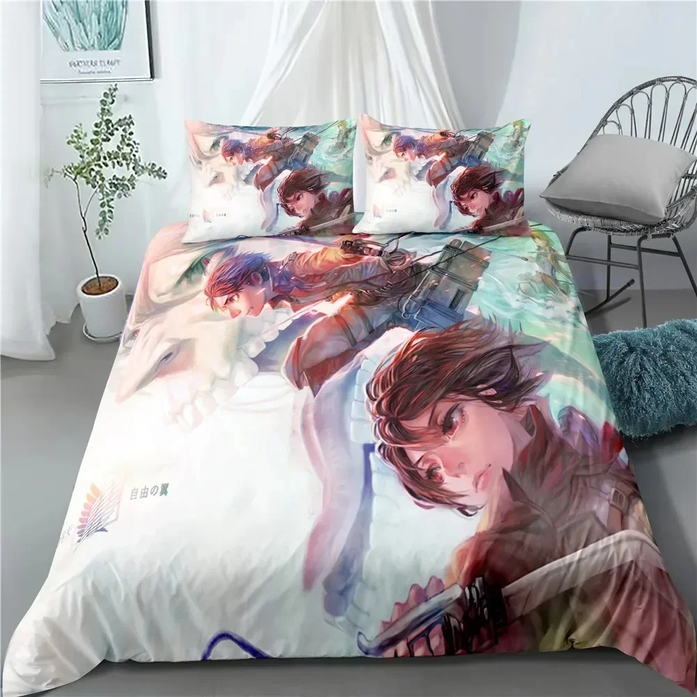 Modische Anime Attack on Titan – Home Textiles Bedding Bewertung und Preis