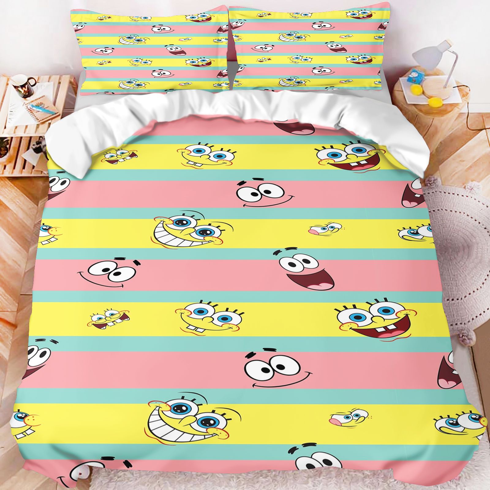 SpongeBob SquarePants Bettwäsc – Linen Duvet Cover Bewertung und Preis