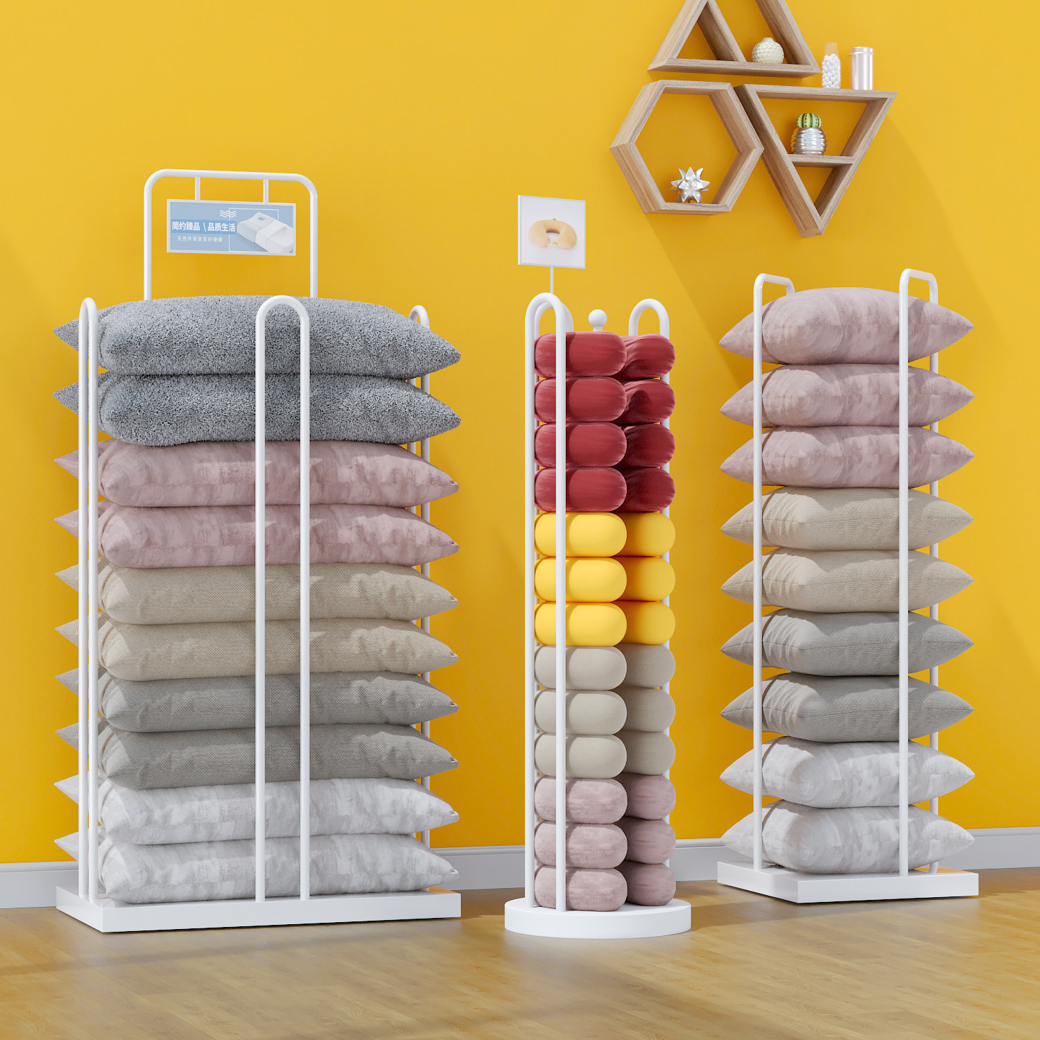 Heimtextilien-Präsentationsreg – Home Textiles Direct Bewertung und Preis