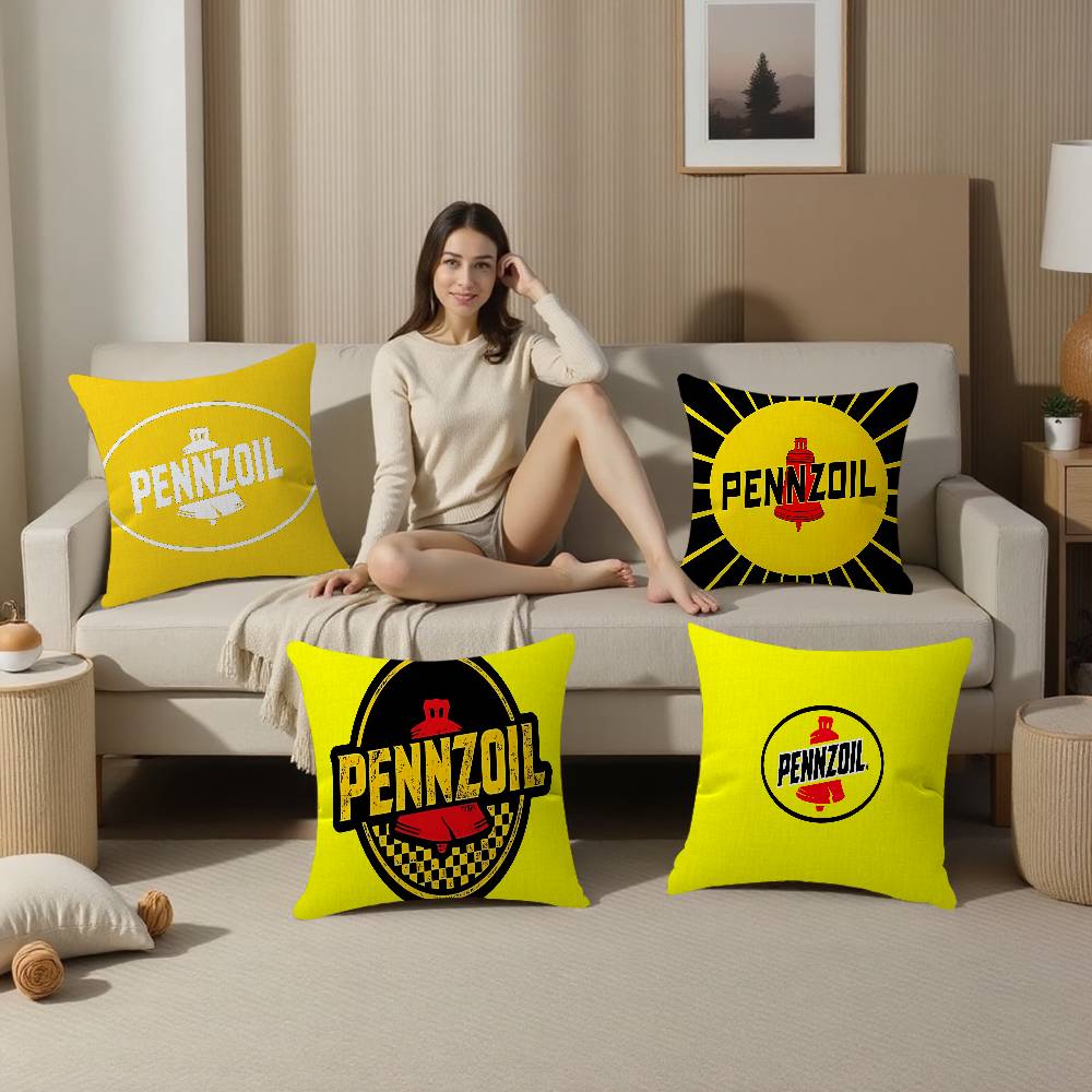 Fußmatte mit PENNZOIL-Logo, Ah – Home Textiles Logo Bewertung und Preis