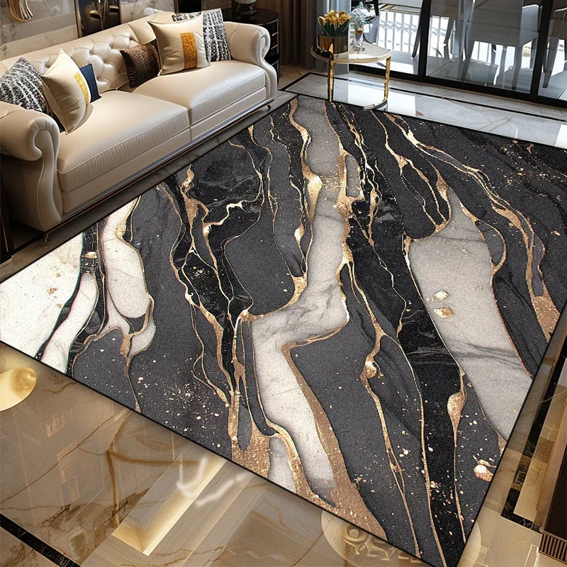 Nordic Marble Art Design rutsc – Home Textiles Rug Bewertung und Preis