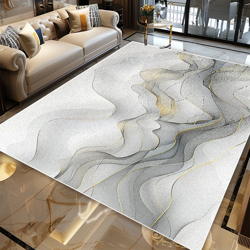 Nordic Marble Art Design rutsc – Home Textiles Rug Bewertung und Preis