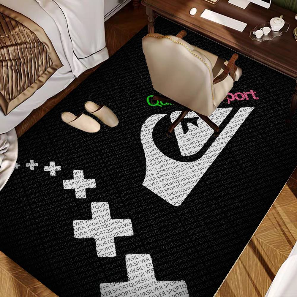 Q-QuiksilverS Logo Bodenmatte, – Home Textiles Logo Bewertung und Preis