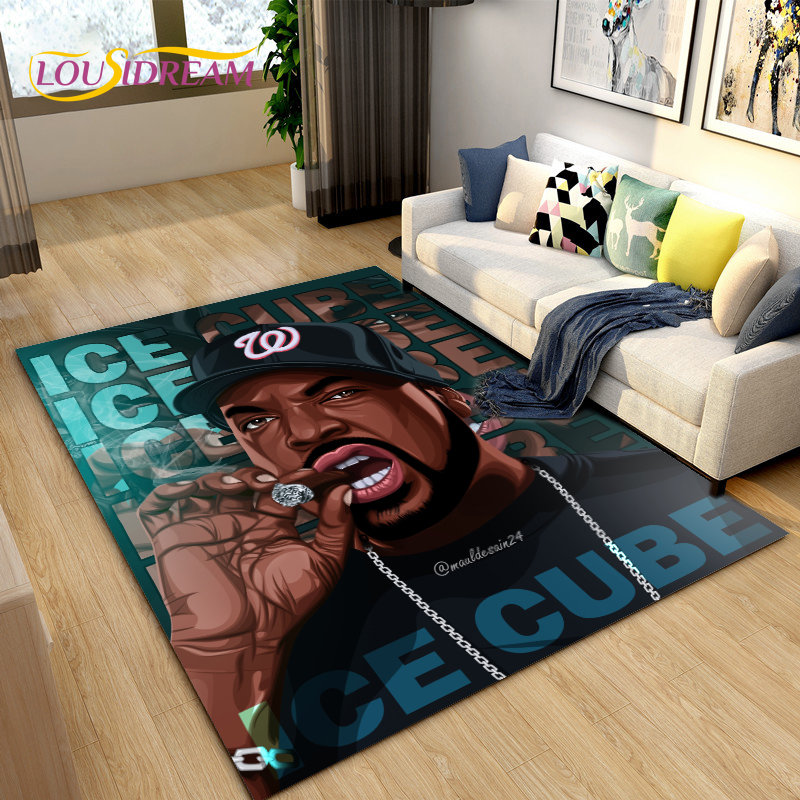 Hip Hop Art Rapper Legende Sta – Home Textiles Rug Bewertung und Preis