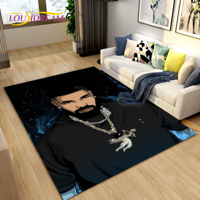 Hip Hop Art Rapper Legende Sta – Home Textiles Rug Bewertung und Preis