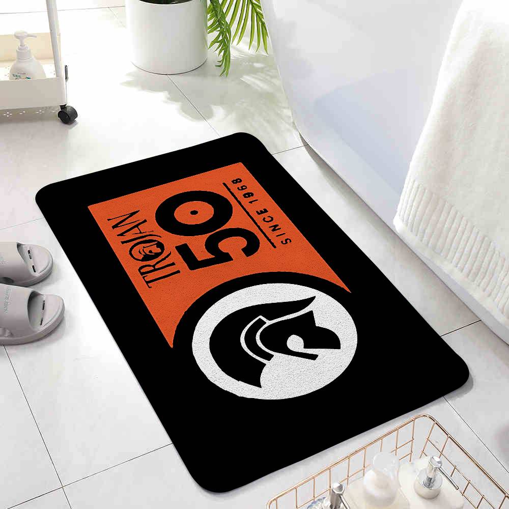Trojans-Records-Logo-Fußmatten – Home Textiles Logo Bewertung und Preis