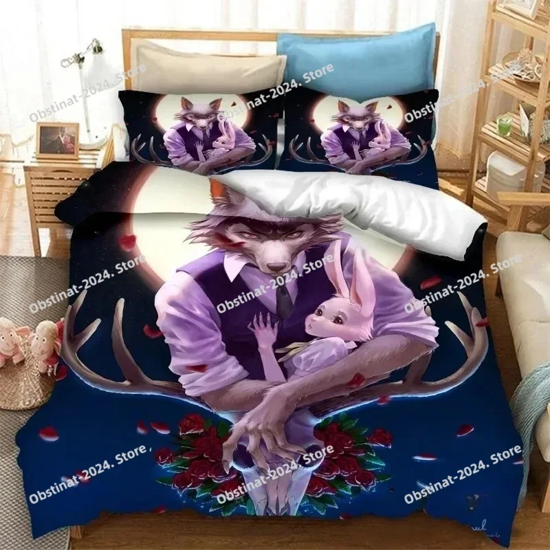 Anime BEASTARS Bettwäsche Set  – Home Textiles Bedding Bewertung und Preis
