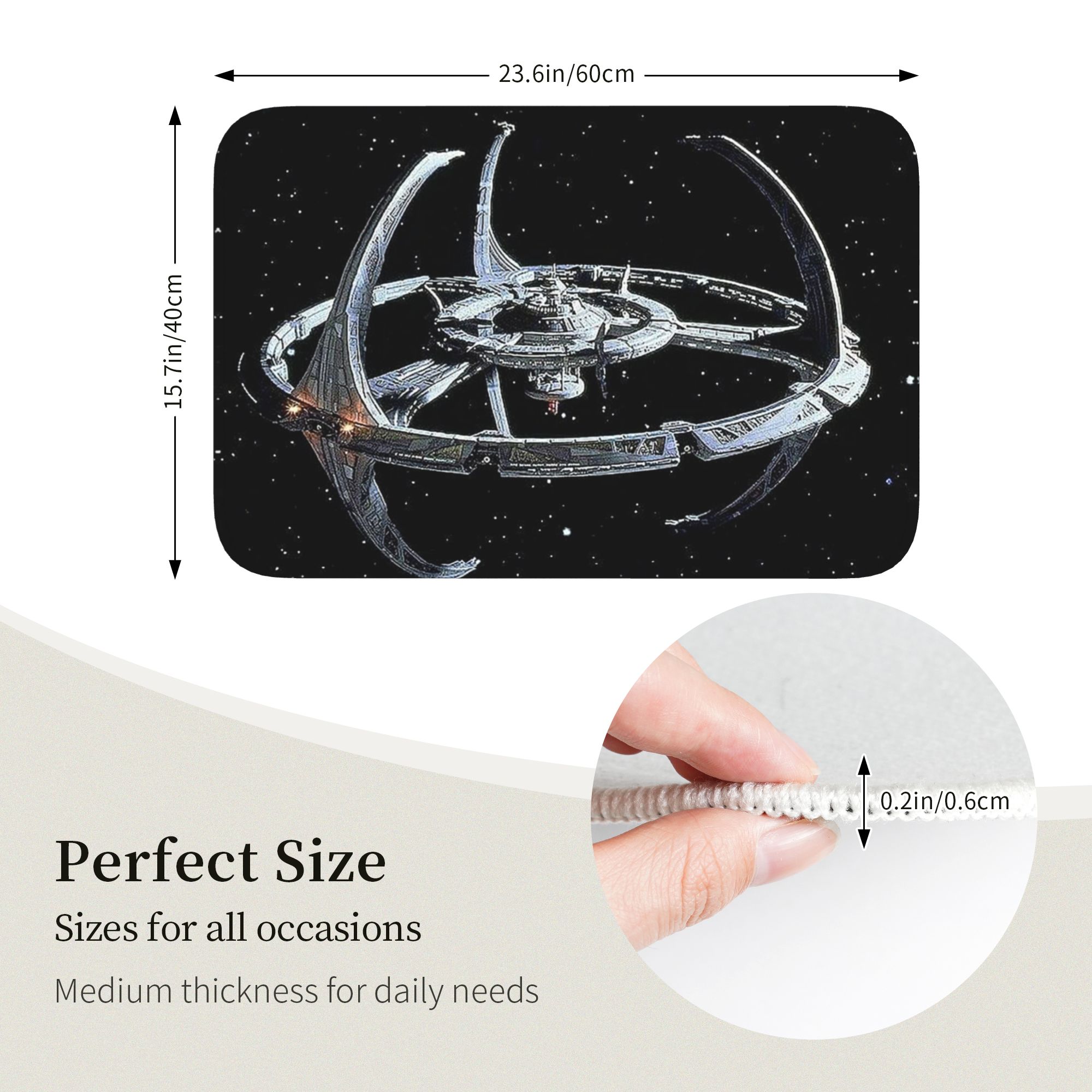 Stars Treks Deep Space Nine Lo – Home Textiles Logo Bewertung und Preis