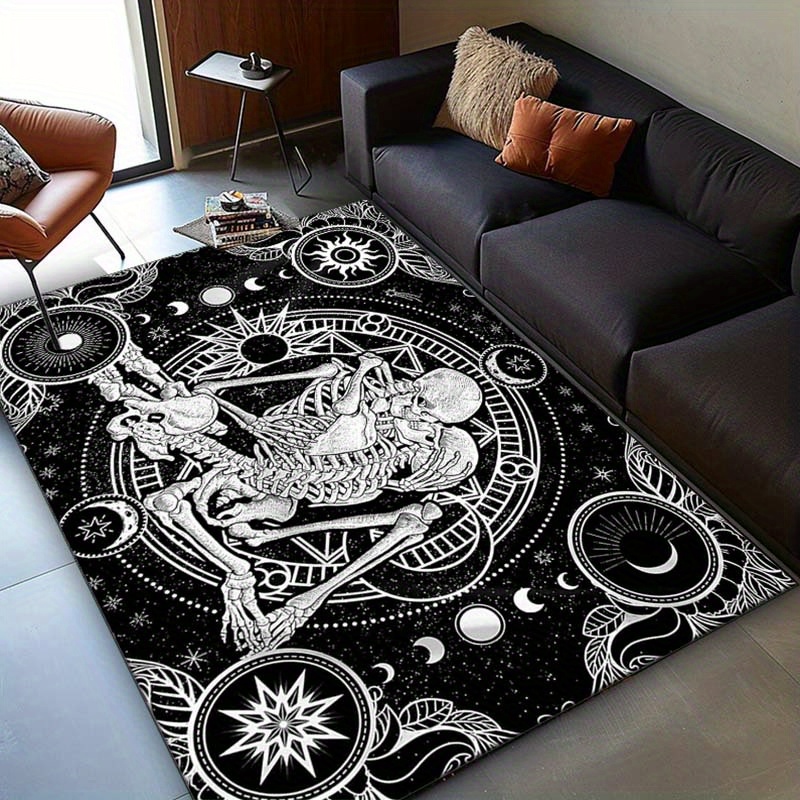 Eleganter Skelett-Tanzteppich  – Home Textiles Rug Bewertung und Preis