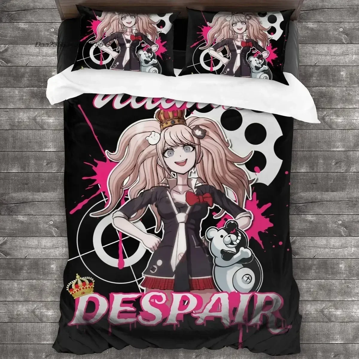 3D-Druck-Cartoons Danganronpa  – Linen Duvet Cover Bewertung und Preis