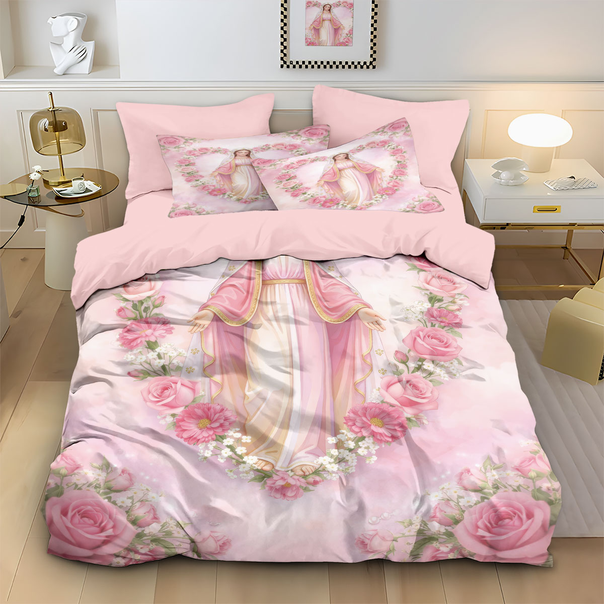 3-teiliges Bettbezug-Set mit J – Home Textiles Bedding Bewertung und Preis