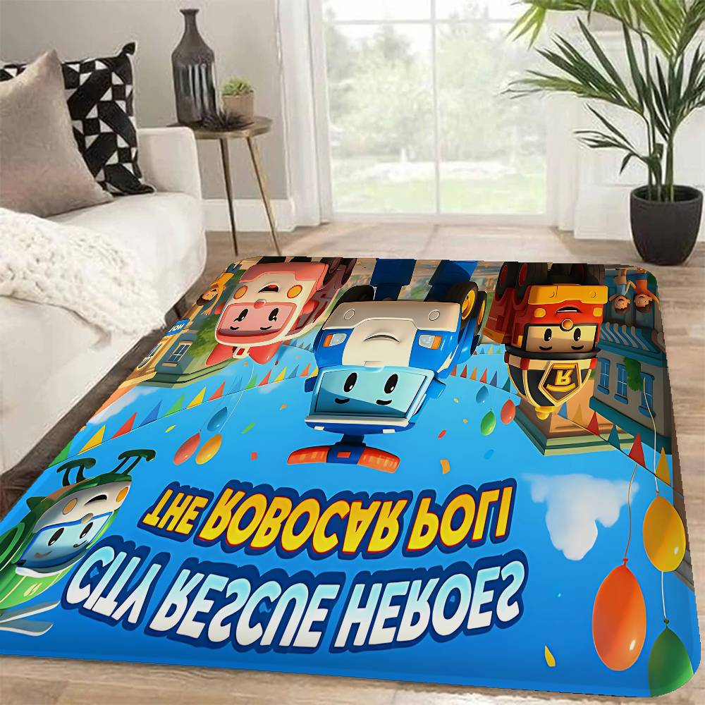 Robocar P-Polis Logo-Badematte – Home Textiles Logo Bewertung und Preis